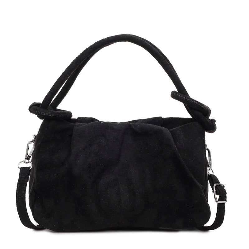 WoSoft Wildleder Hobo Tasche Brehn