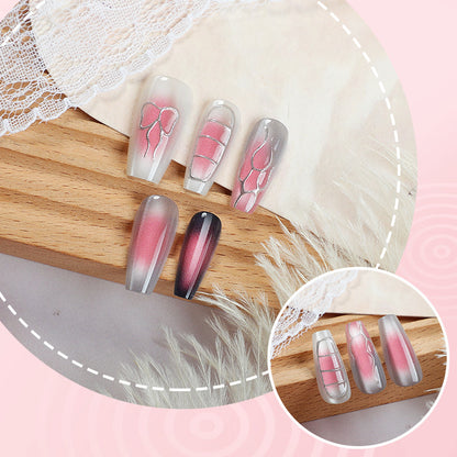 Ombre-Gradient-Press-On-Nagelset