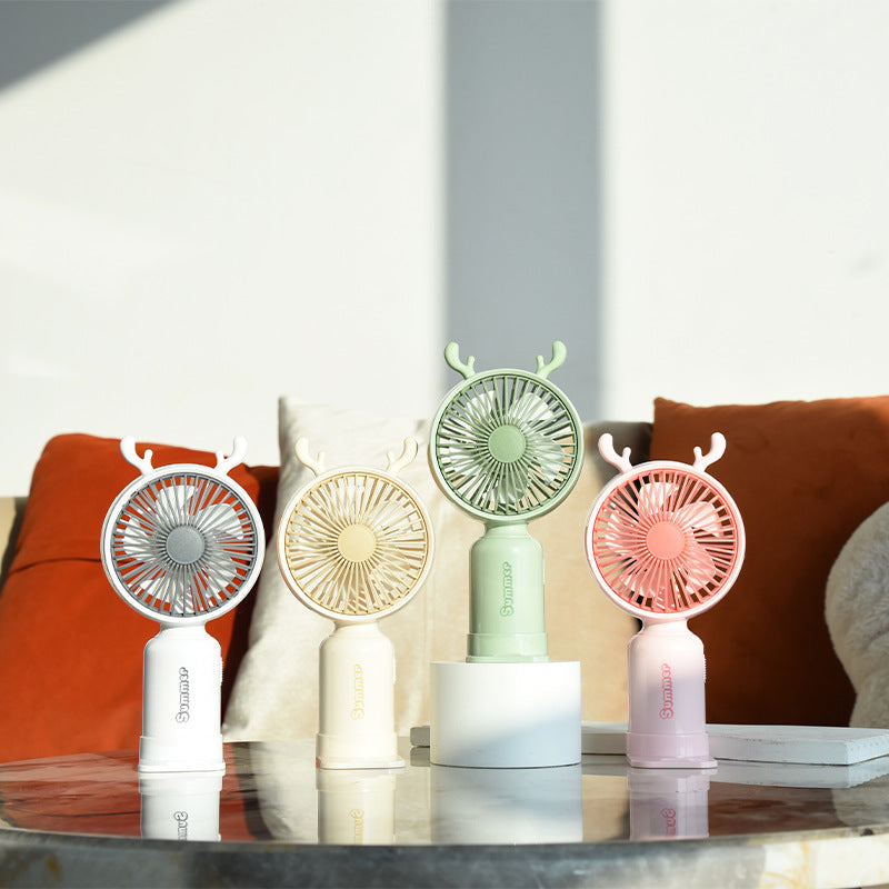 Damen Tragbarer Mini-Ventilator mit lustigem Tierdesign Brehn