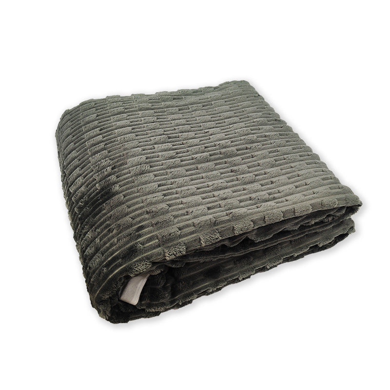 Damen luxuriöse Mikrofaser-Kuscheldecke Brehn