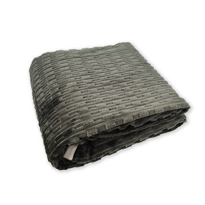 Damen luxuriöse Mikrofaser-Kuscheldecke Brehn