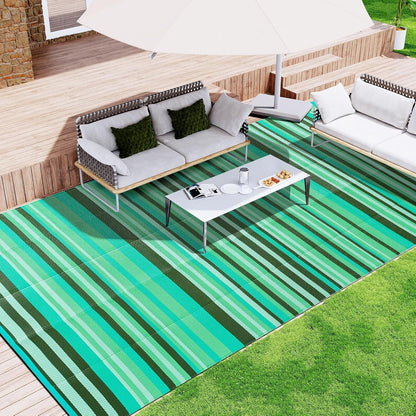 Outdoor Streifenmuster Patio Matte