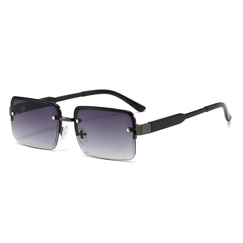 Damen Designer-Sonnenbrille im modernen Rechteck-Design Brehn