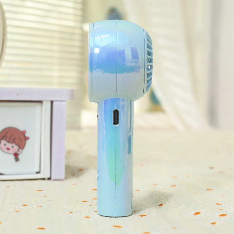 Damen Tragbarer Mini-Handventilator mit USB-Ladefunktion und flexiblem Design Brehn