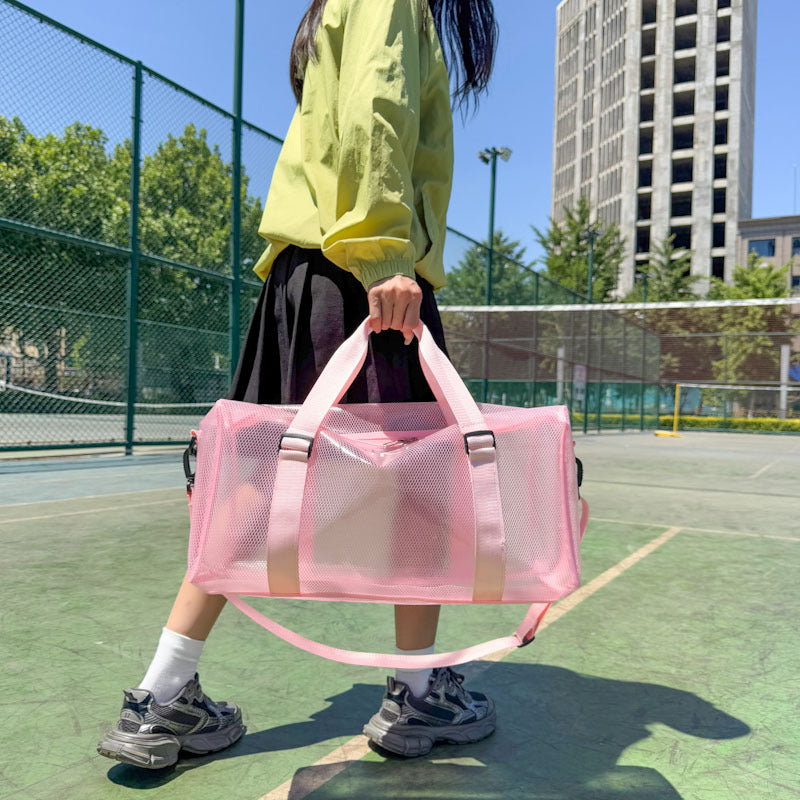 Transparente Mesh Sport Duffel Bag Brehn