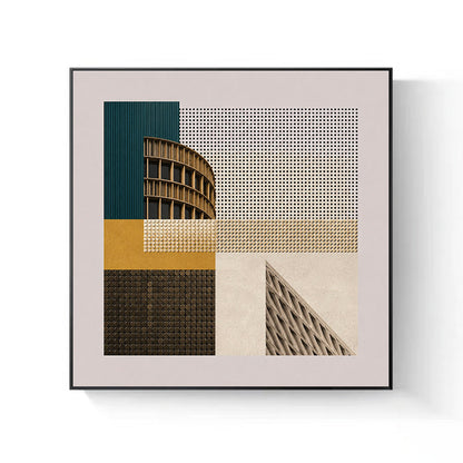 Moderne geometrische Wandkunst Druck