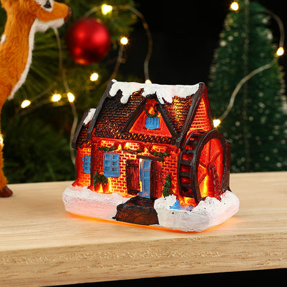 Beleuchtete Weihnachtsbaum Deko Figur Brehn
