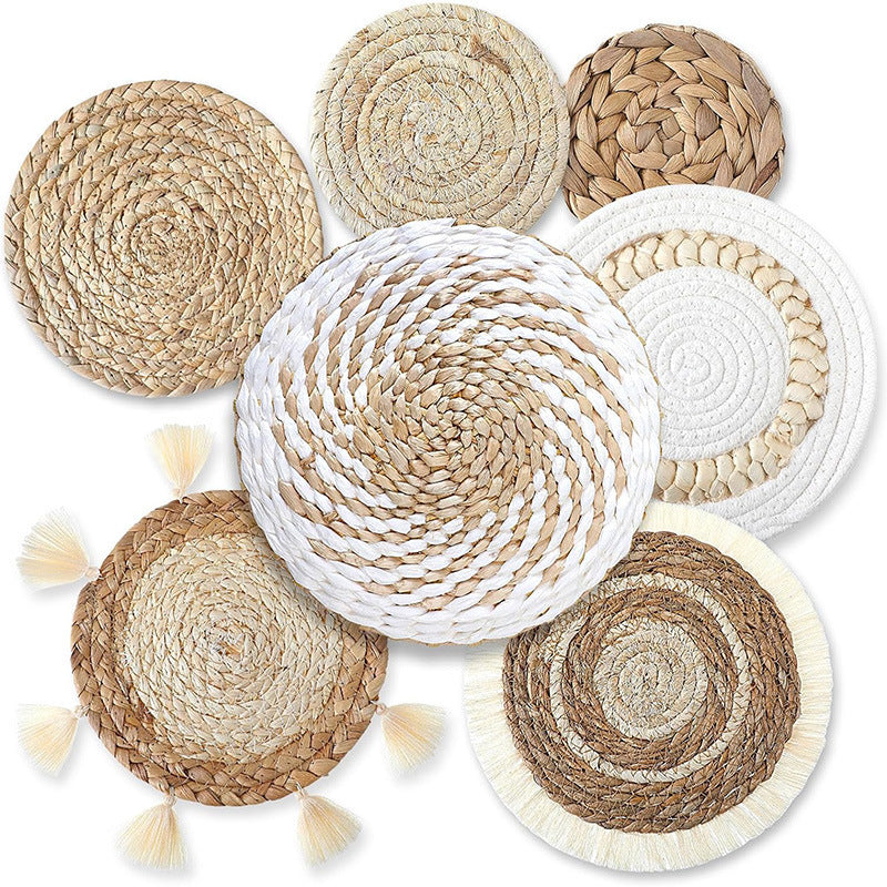 Runde Tischdecke Aus Naturmaterialien Brehn