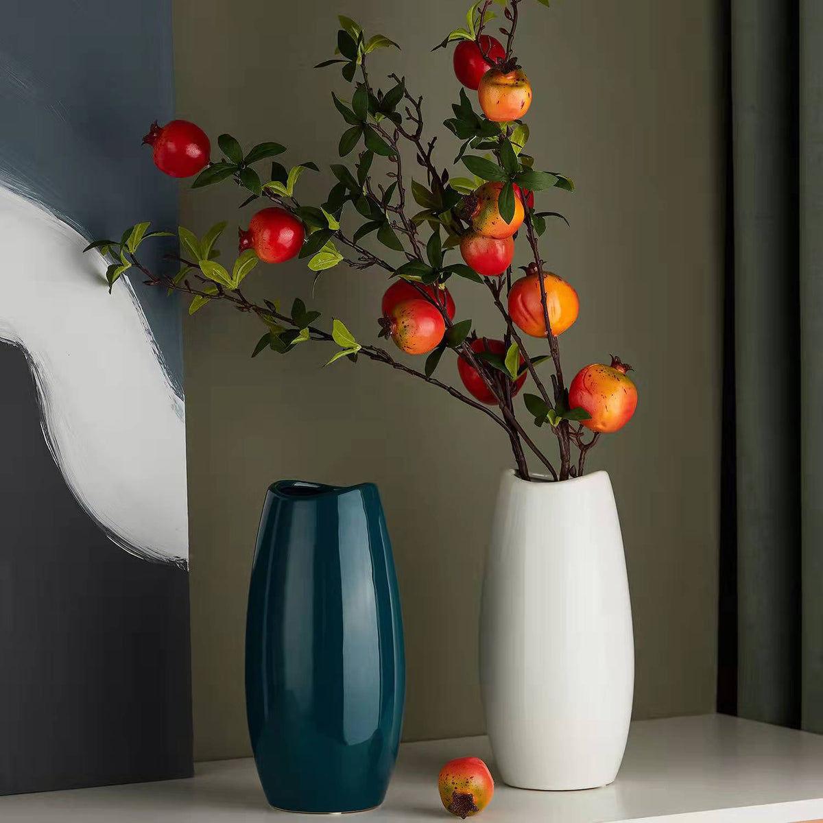 Elegante Keramikvase im modernen Design Brehn