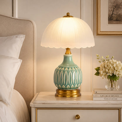 Elegante dekorative Tischlampe