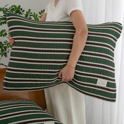 Damen Kissenbezug mit filigranem Blumenmotiv Brehn