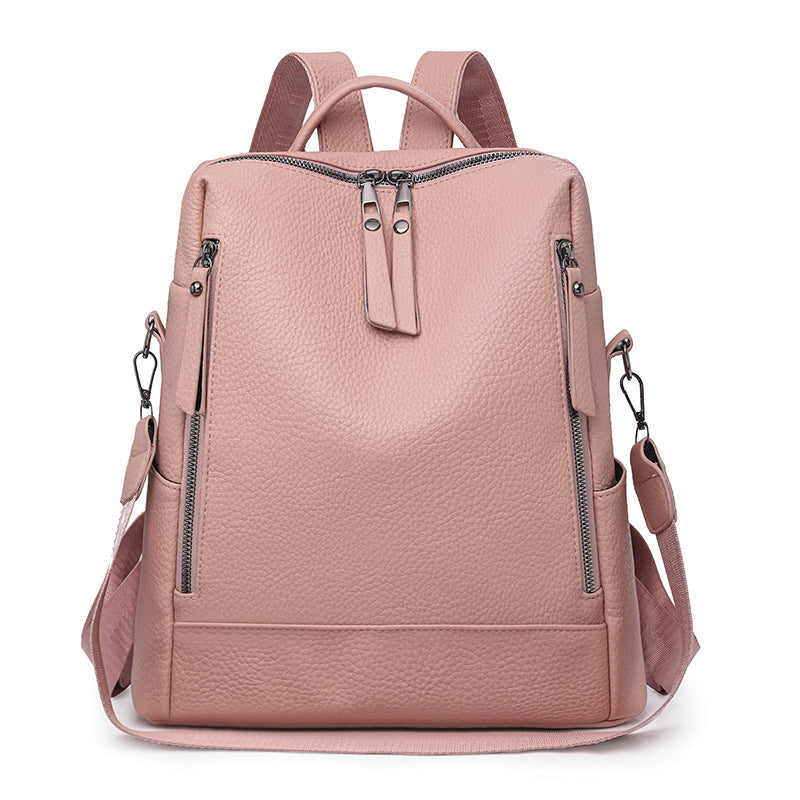 Strukturierter Mehrfach-Taschen-Rucksack Brehn