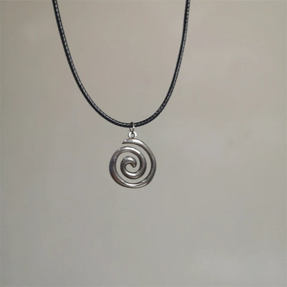 Spiral Anhänger Halskette Brehn
