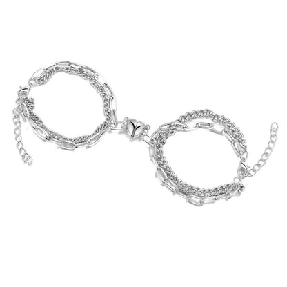 Gestapeltes Kettenarmband-Set Brehn