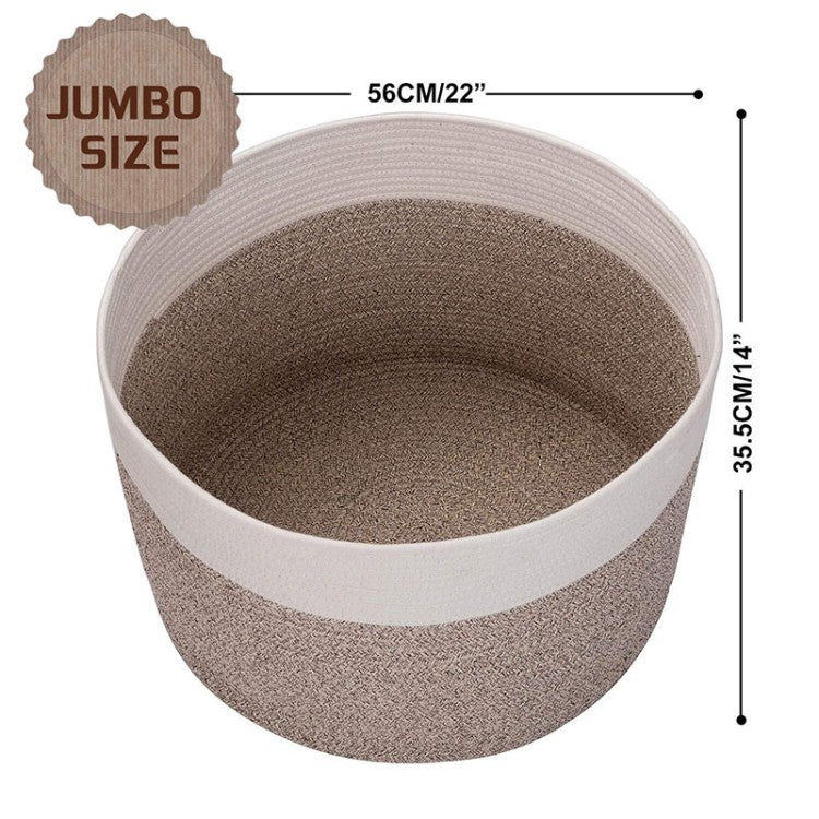 Stilvoller Aufbewahrungskorb Aus Strapazierfähigem Material Brehn