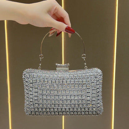 Rhinestone-besetzte Abend-Clutch