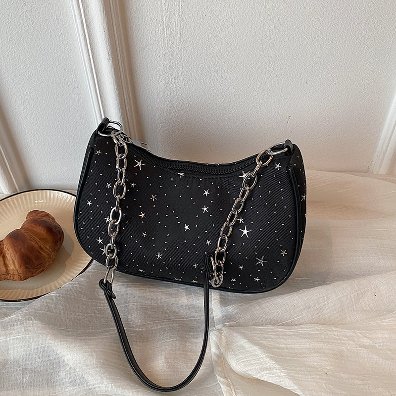 WoStarry Print Schultertasche Brehn