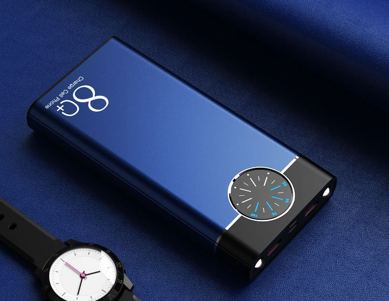Tragbare Powerbank mit Innovativem Led-Display und Intelligenter Schnellladefunktion Brehn