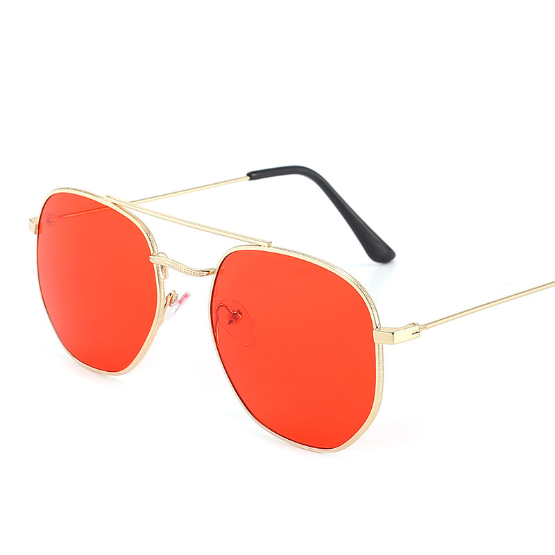 Damen Sonnenbrille mit ovalem Rahmen und schützendem Verlaufsglas Brehn
