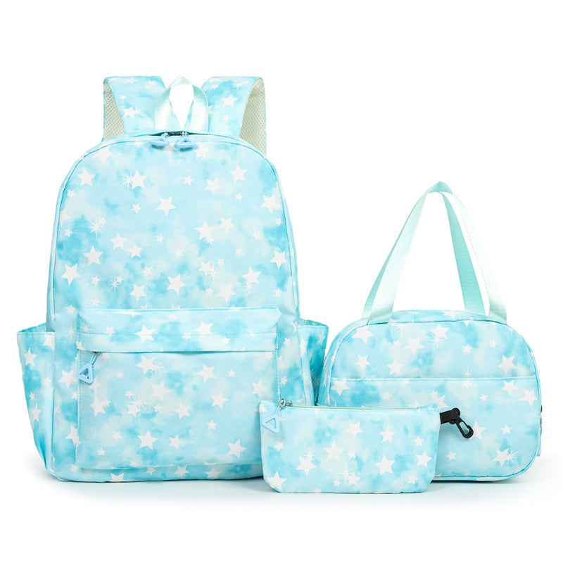 Sternenprint Schulrucksack Set