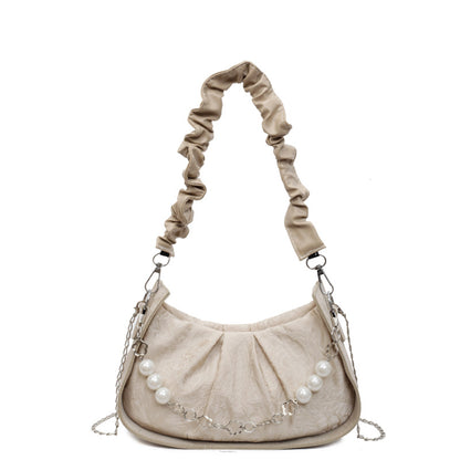Elegante Perlen-verzierte Clutch