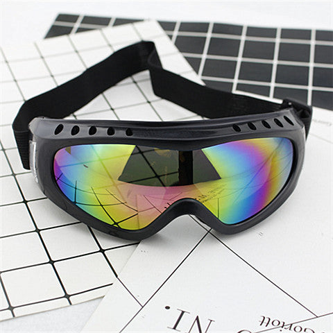Damen Sportliche Schutzbrille mit verspiegelten Gläsern Brehn