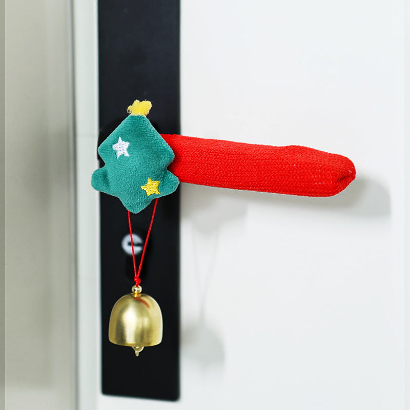 Türgriffschmuck mit Weihnachtsmann Brehn