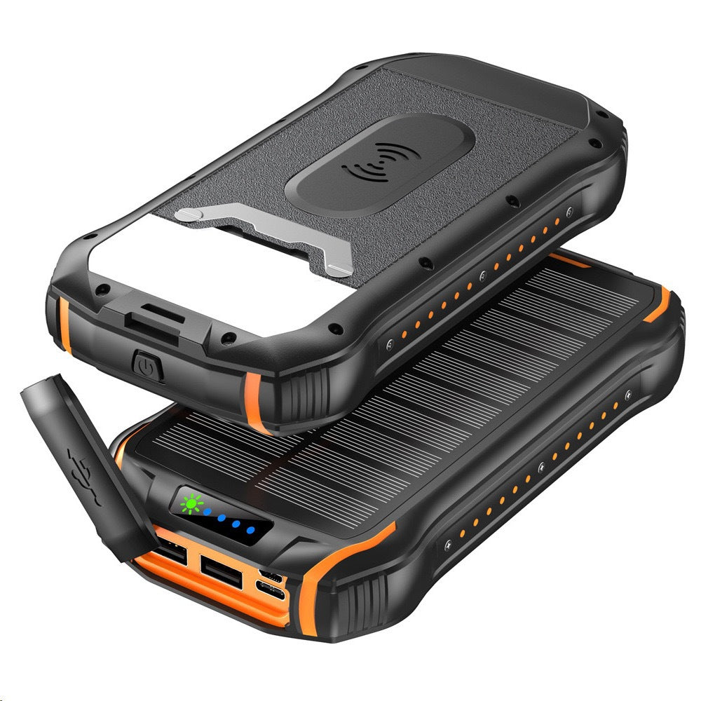 Solar-Powerbank mit Hoher Speicherkapazität und Ip66 Schutz Brehn