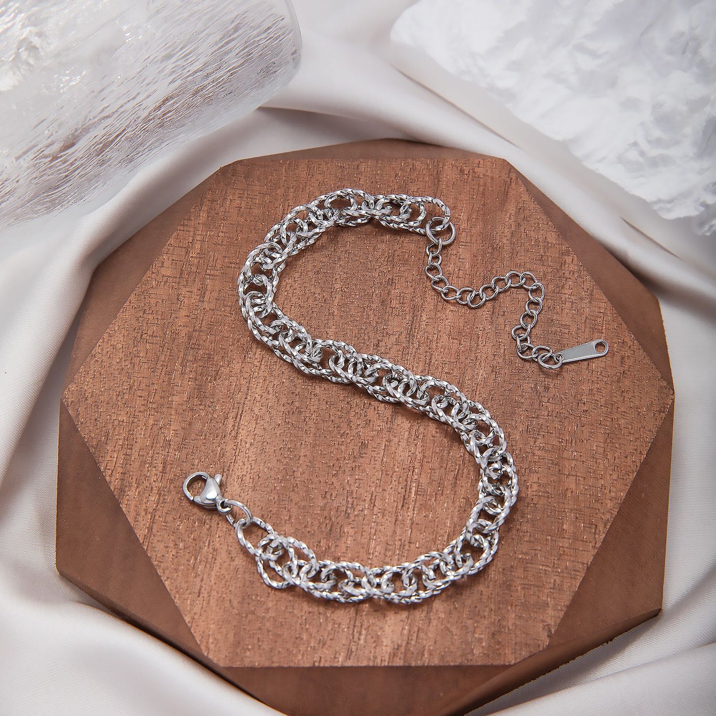 Chunky Link Chain Armband Brehn