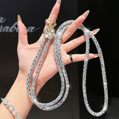 Funkelnde Kristall Charm Brillenband Brehn