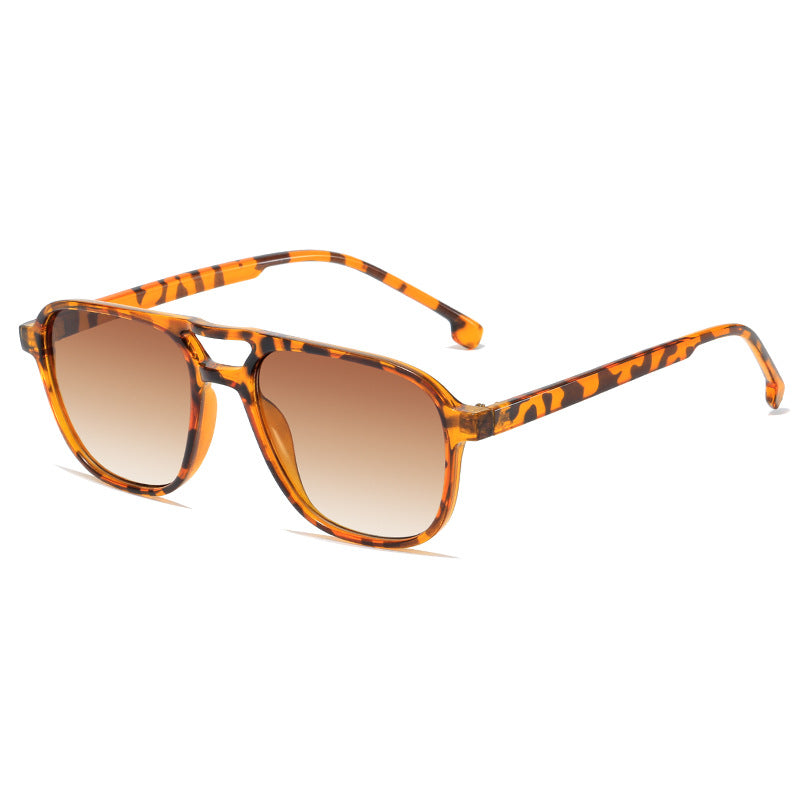 Damen Sonnenbrille im modernen Leopardenmuster Brehn