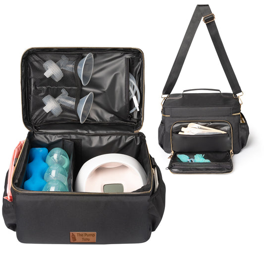 Damen multifunktionale Wickeltasche mit isolierten Fächern Brehn