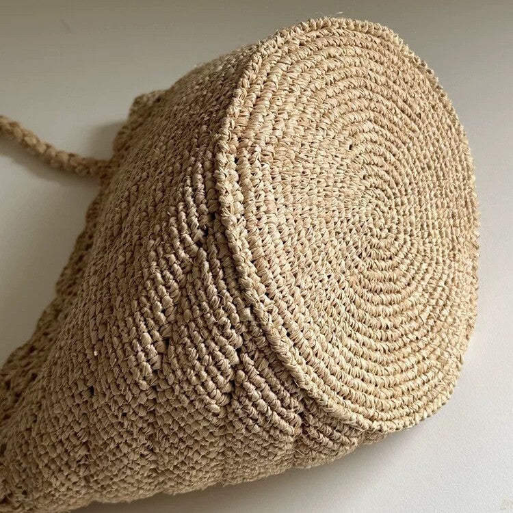 Handgefertigte Makramee Tasche mit Einzigartiger Struktur Brehn
