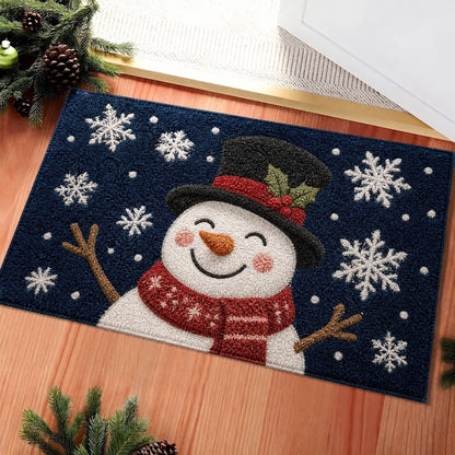 Festliche Weihnachtsfigur Fußmatte Brehn