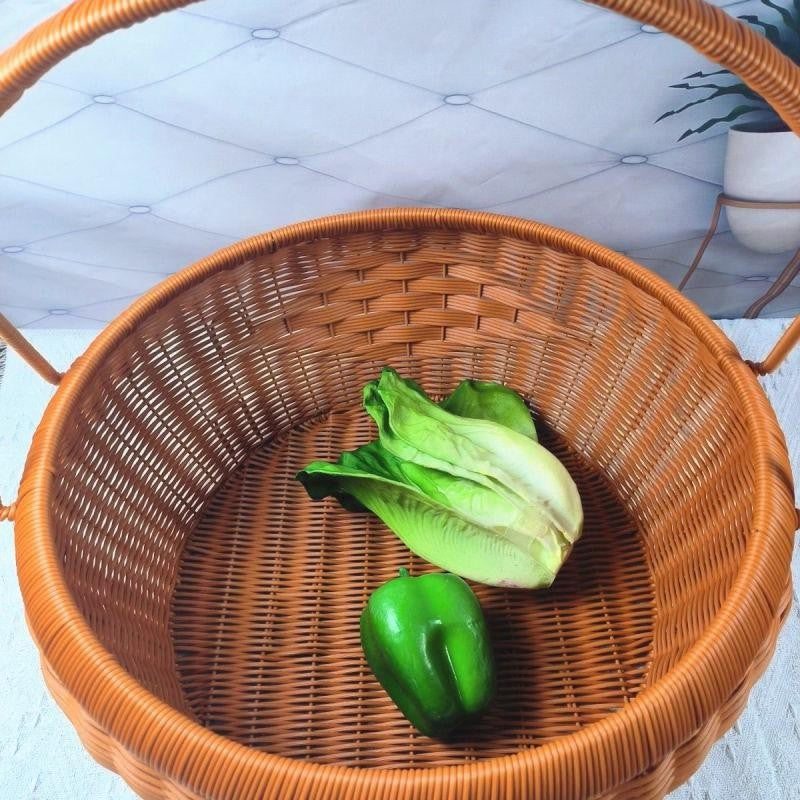 Gewebter Picknick-Aufbewahrungskorb Brehn