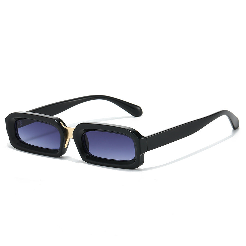 Schlanke rechteckige Rahmen-Sonnenbrille Brehn
