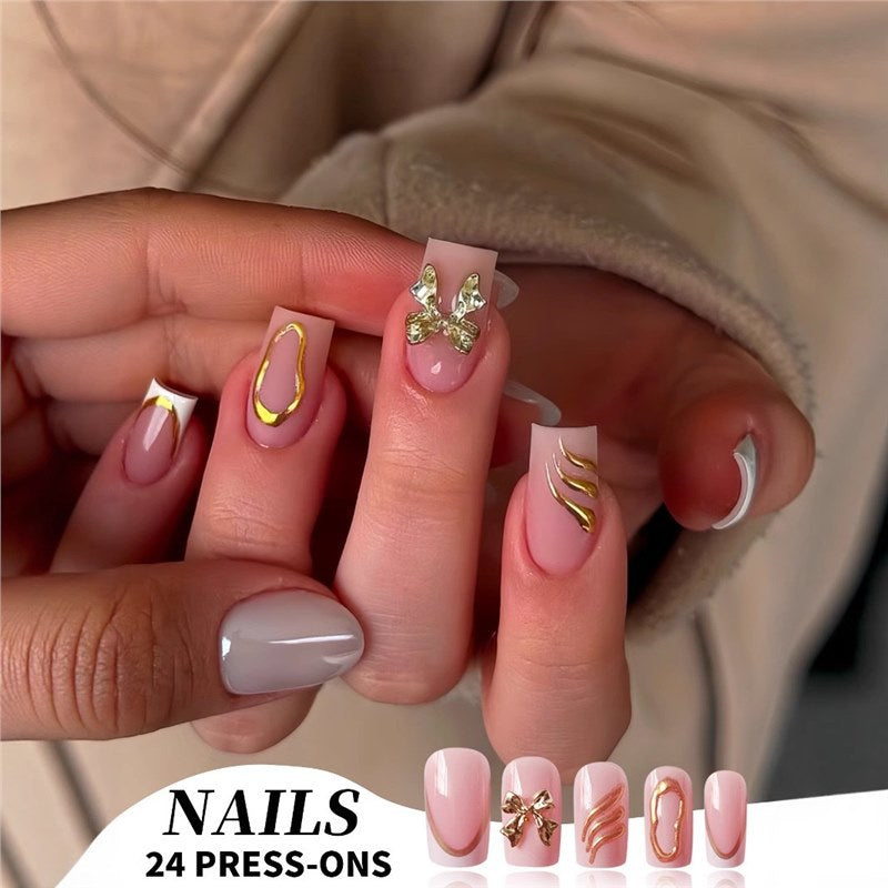 Premium Elegante Press-On Nail Set Brehn