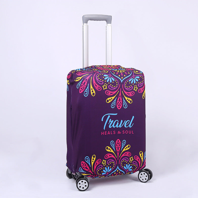 Unisex Reisekoffer mit kreativem Weltreise-Motiv Brehn