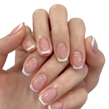 Französische Spitzen-Nagelkunst