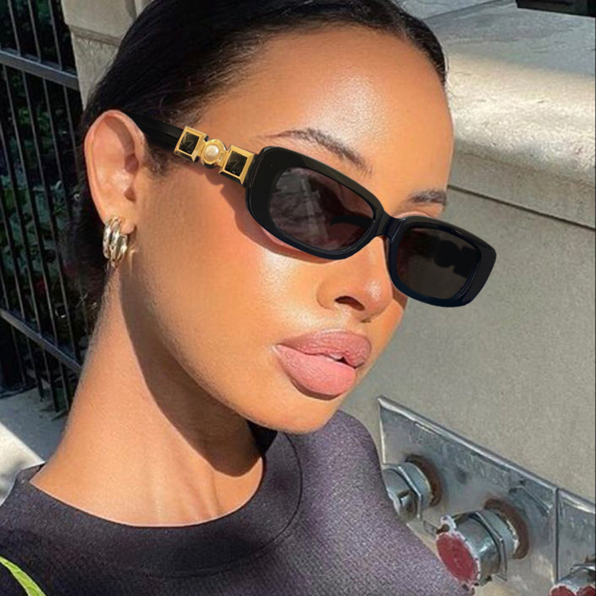 Damen stilvolle Sonnenbrille mit elegantem Design Brehn