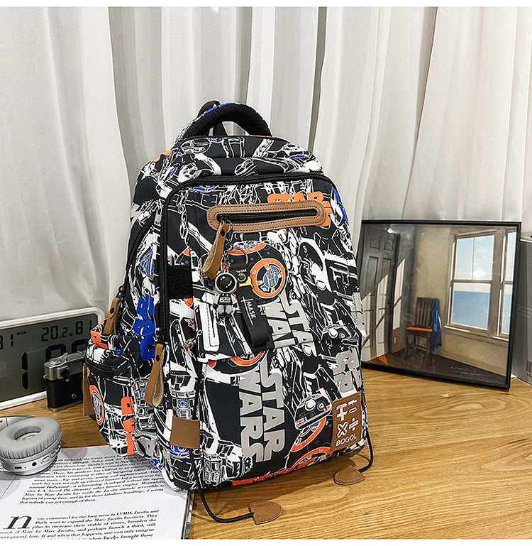 Grafikdesign Hochkapazitäts-Schulrucksack