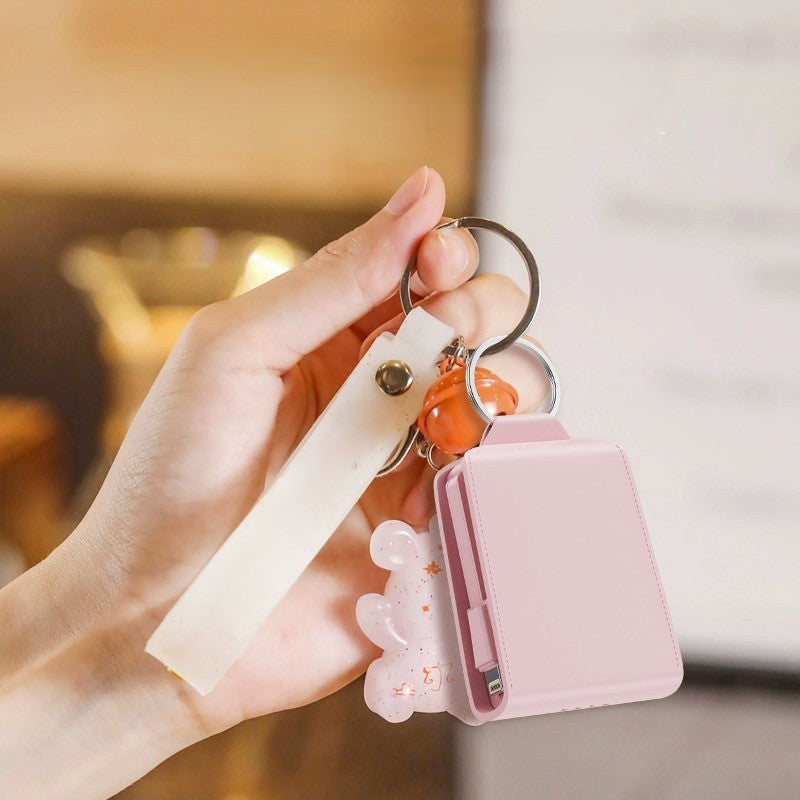 Brehn | Mini Notfall tragbare Powerbank Schlüsselanhänger