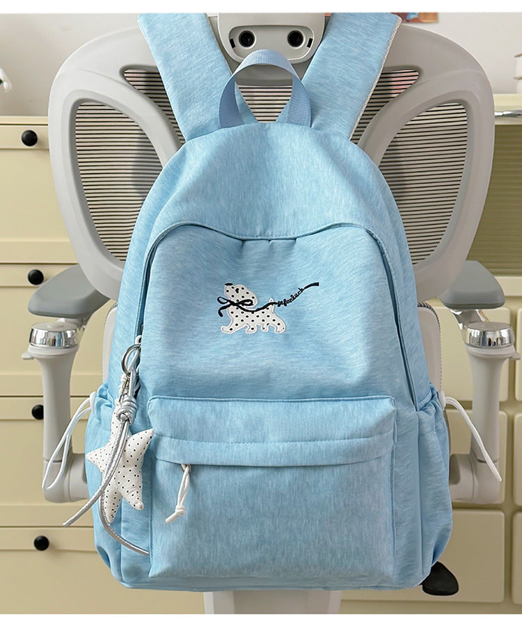 Besticketer lässiger Schulrucksack