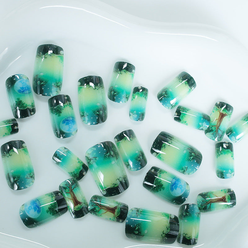 Natur-inspirierten Nagelkunst Brehn
