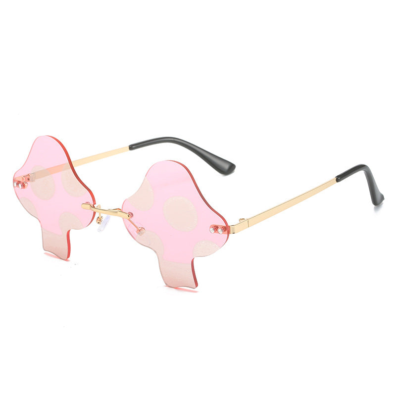 Einzigartige Übergroße Polka Dot Rahmen Sonnenbrille Brehn