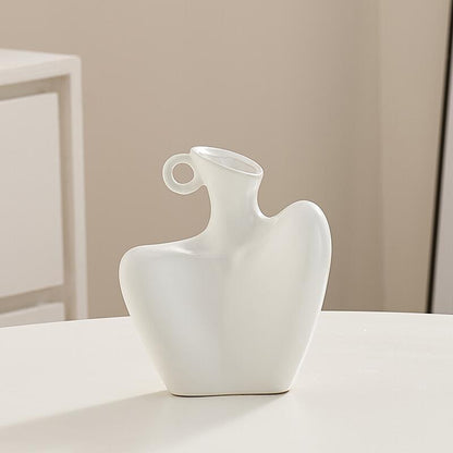 Abstract Textured Decorative Vase Brehn