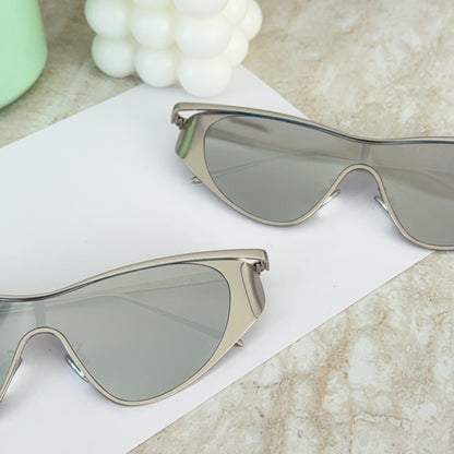 Modebewusste Shield-Sonnenbrille Brehn