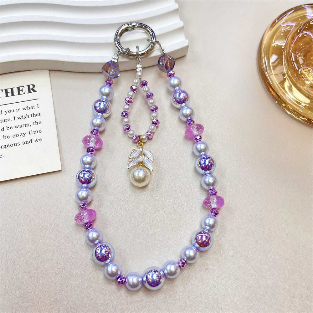 Elegante Perlenbesetzte Charm-Halskette Brehn