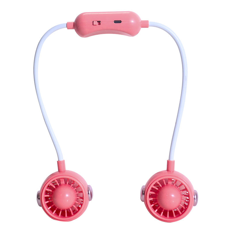 Damen tragbarer USB-Halsventilator mit flexibler Halterung Brehn