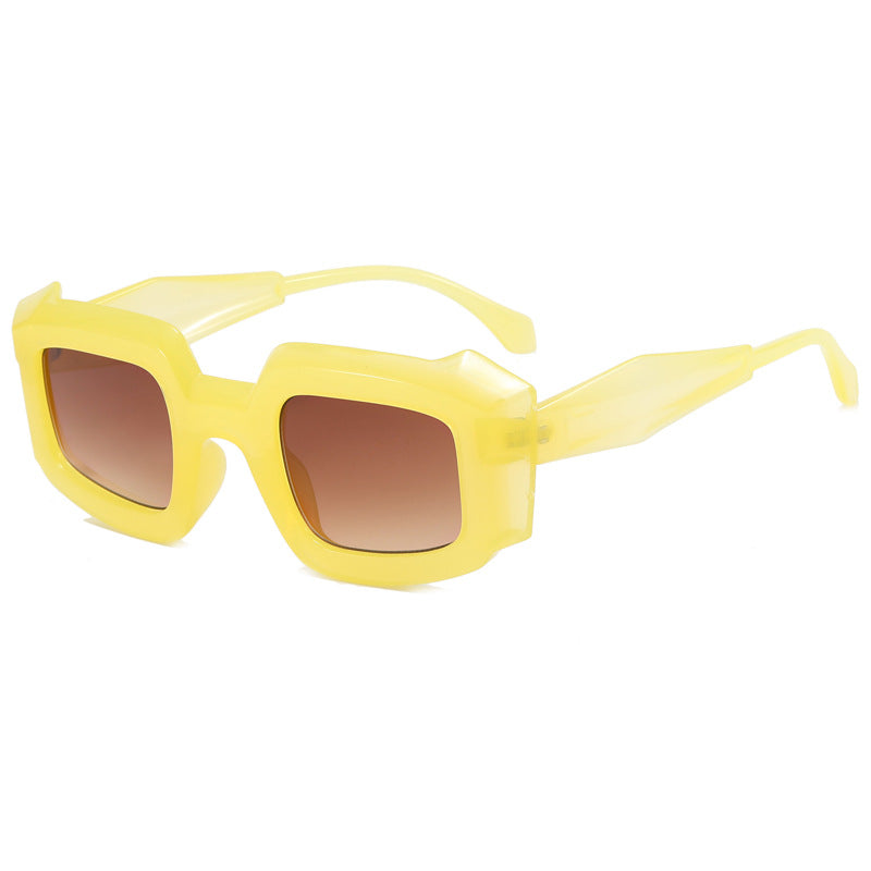Damen trendige geometrische Sonnenbrille Brehn